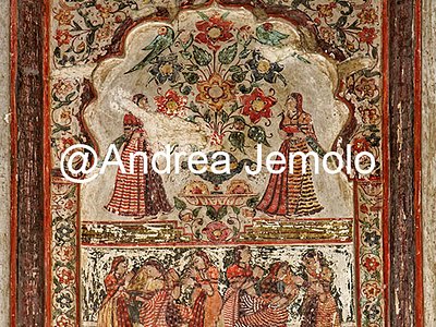 Raja Mahal or Raja Mandir Fresco in Royal Chambers | Andrea Jemolo