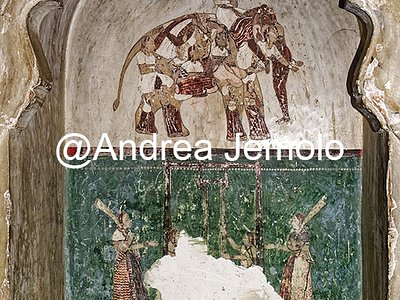 Raja Mahal or Raja Mandir Fresco in Royal Chambers | Andrea Jemolo