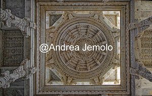 Tempio giainista di Ranakpur Particolare del soffitto | Andrea Jemolo