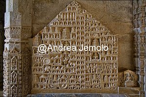Tempio giainista di Ranakpur La rappresentazione dei templi jainisti di Palitana Jain sul Mt. Shatrunjaya e Girnar | Andrea Jemolo