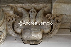Tempio giainista di Ranakpur Scultura di un Spirito maligno | Andrea Jemolo