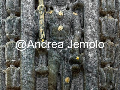 Ranakpur Jain temple - Chaturmukha Dharana Vihara Sculpture of a Deity | Andrea Jemolo