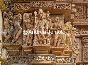 Tempio Lakshmana Sculture della facciata sud | Andrea Jemolo