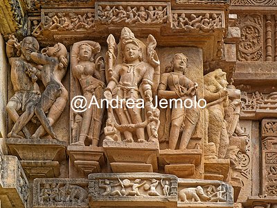 Lakshmana Temple Sculptures of the south facade | Andrea Jemolo