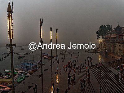 Ghat along the Ganges River Karnataka Ghat | Andrea Jemolo