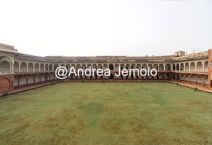 Forte rosso, Qila Agra Shish Mahal | Andrea Jemolo