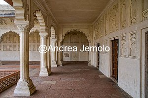 Forte rosso, Qila Agra Shish Mahal | Andrea Jemolo