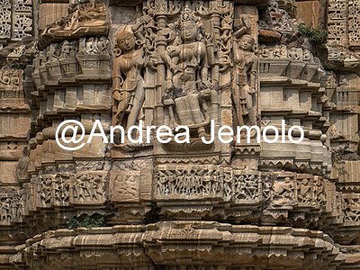 Forte Chittorgarh Tempio Samiddheshwara -  Particolare della facciata | Andrea Jemolo