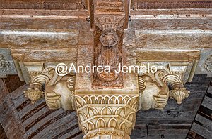 Forte Amber Diwan-i-Khas o Sala delle udienze pubbliche - Capitello | Andrea Jemolo