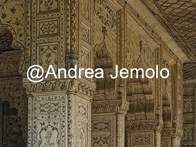 Red Fort or Lal Qila  Inner walls and ceiling of the Diwan-i-Khas - Hall of Private Audience | Andrea Jemolo