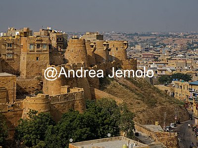Jaisalmer Fort View of the walls | Andrea Jemolo