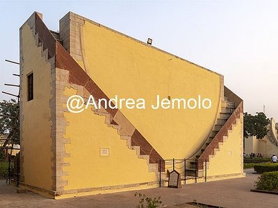 Jantar Mantar astronomical observatory Dakshin Bhitti Yantra | Andrea Jemolo
