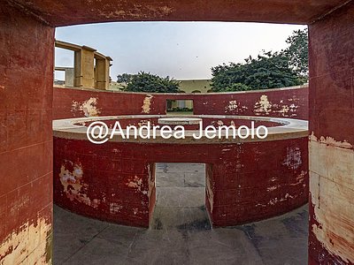 Jantar Mantar astronomical observatory Digamsha Yantra | Andrea Jemolo