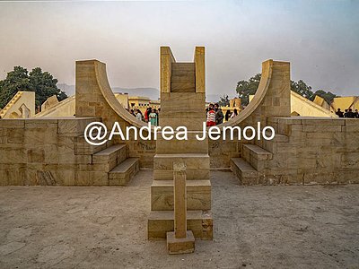 Jantar Mantar astronomical observatory Rashi Valaya Yantra | Andrea Jemolo