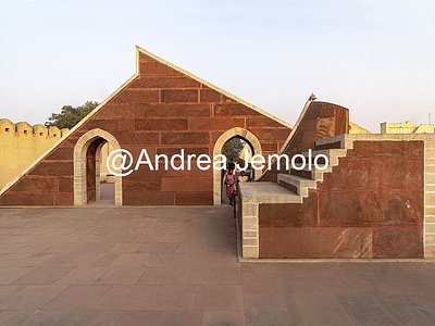 Jantar Mantar astronomical observatory Laghu Samrat Yantra | Andrea Jemolo