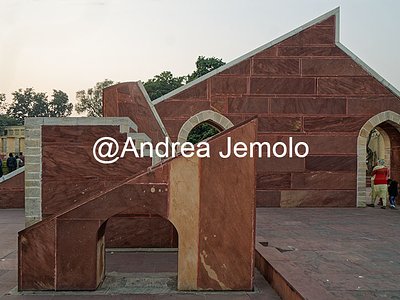 Jantar Mantar astronomical observatory Laghu Samrat Yantra | Andrea Jemolo