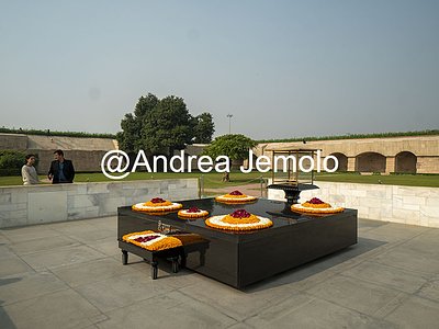 Memorial complex Raj Ghat The Memorial dedicated to Mahatma Gandhi | Andrea Jemolo