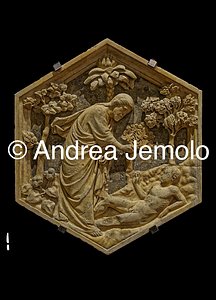 Museo dell'Opera del Duomo Rilievi istoriati dal Campanile di Giotto - Dio crea Eva | Andrea Jemolo