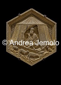 Museo dell'Opera del Duomo Rilievi istoriati dal Campanile di Giotto - Jabal e la pastorizia | Andrea Jemolo