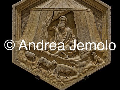 Museo dell'Opera del Duomo Istorated reliefs of Giotto’s Bell Tower - Jabal and the Shepherding | Andrea Jemolo