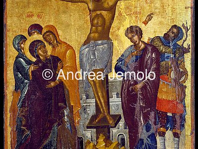 Collection of icons Aghia Ekaterinis Crucifixion | Andrea Jemolo
