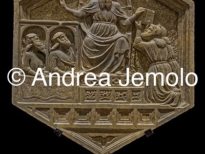 Museo dell'Opera del Duomo Istorated reliefs of Giotto’s Bell Tower - Phoroneus as the man who invented law. | Andrea Jemolo
