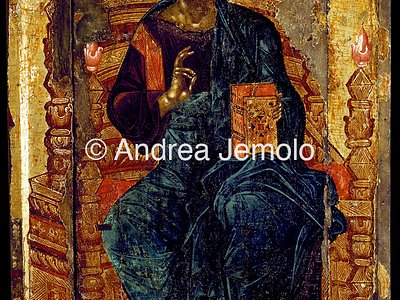 Collection of icons Aghia Ekaterinis Christ Pantocrator | Andrea Jemolo
