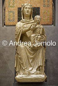 Museo dell'Opera del Duomo Maestà - Madonna dagli occhi di vetro | Andrea Jemolo