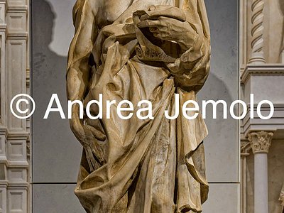 Museo dell'Opera del Duomo Statues with biblical figures from Giotto’s Bell Tower - Jeremiah | Andrea Jemolo