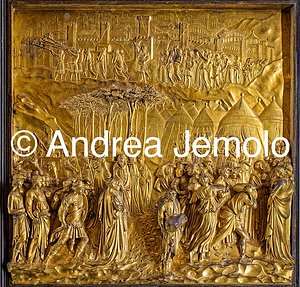 Museo dell'Opera del Duomo Porta del Paradiso - Storie di Giosuè | Andrea Jemolo