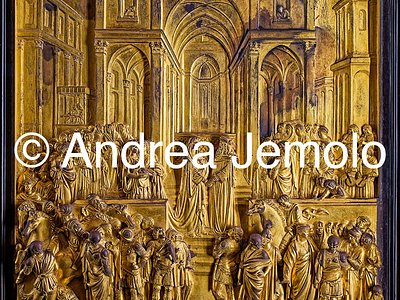 Museo dell'Opera del Duomo Doors of Paradise - Solomon’s meeting with the Queen of Sheba | Andrea Jemolo