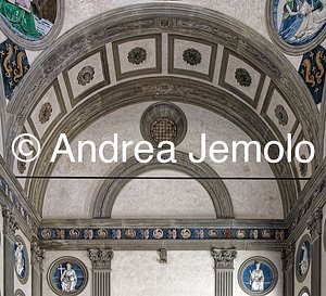 Cappella Pazzi Lato destro - Particolare | Andrea Jemolo