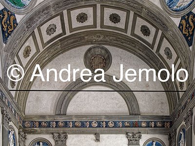 Cappella Pazzi Lato destro - Particolare | Andrea Jemolo