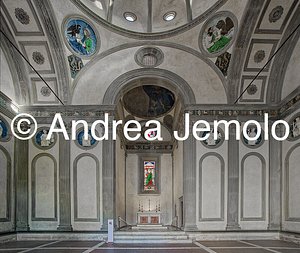 Cappella Pazzi Parete verso l'altare | Andrea Jemolo