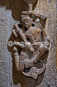 Forte di Jaisalmer La scultura decorativa dei templi Jains Chandraprabhu nel Forte di Jaisalmer  | Andrea Jemolo