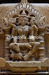 Forte di Jaisalmer Rilievo, nel tempio Jain Chandraprabhu | Andrea Jemolo