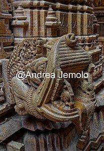 Forte di Jaisalmer Rilievo, nel tempio Jain Chandraprabhu | Andrea Jemolo
