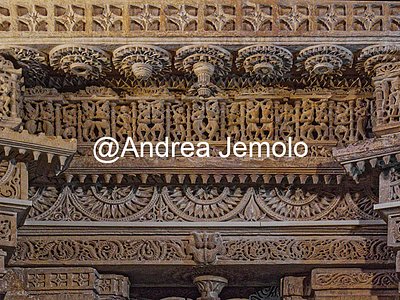 Jaisalmer Fort Relief work, Chandraprabhu Jain temple in the fort, Jaisalmer | Andrea Jemolo