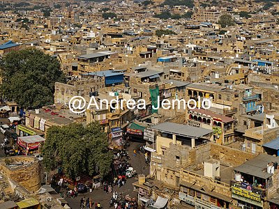 The city of Jaimalser seen from above  | Andrea Jemolo