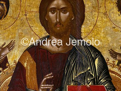 Collection of icons Aghia Ekaterinis Deesis - Detail | Andrea Jemolo