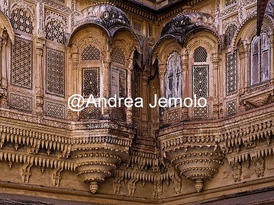 Mehrangarh Fort Window decorated | Andrea Jemolo