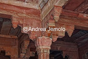 Fatehpur Sikri Capitello del Panch Mahal, Palazzo Reale di Fatehpur Sikri | Andrea Jemolo