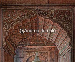 Jama Masjid Dettaglio degli archi interni intarsiati | Andrea Jemolo