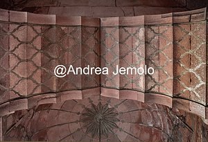 Jama Masjid Dettaglio degli archi interni intarsiati | Andrea Jemolo