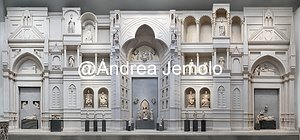Museo dell'Opera del Duomo Ricostruzione della facciata trecentesca nella Sala del Paradiso | Andrea Jemolo