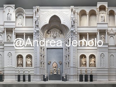 Museo dell'Opera del Duomo Reconstruction of the fourteenth-century facade in the Paradise Hall | Andrea Jemolo