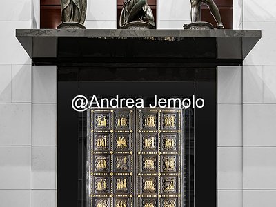 Museo dell'Opera del Duomo Porta sud - Porta del Battistero con le storie di San Giovanni Battista | Andrea Jemolo