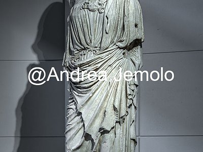 Musei Capitolini - Centrale elettrica Montemartini Statua di Atena 'tipo Velletri' | Andrea Jemolo