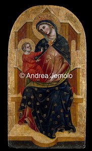 Museo arte Sacra Madonna con Bambino in trono | Andrea Jemolo