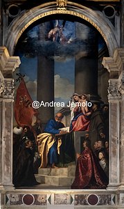 Basilica di Santa Maria Gloriosa dei Frari Pesaro Madonna | Andrea Jemolo